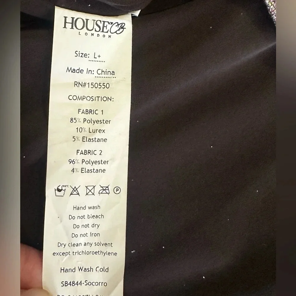 House of CB Socorro Mini Dress. Size XL. - Picture 7 of 7